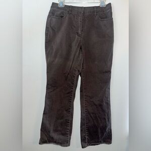 Chico's Dark Brown Straight Leg Pants